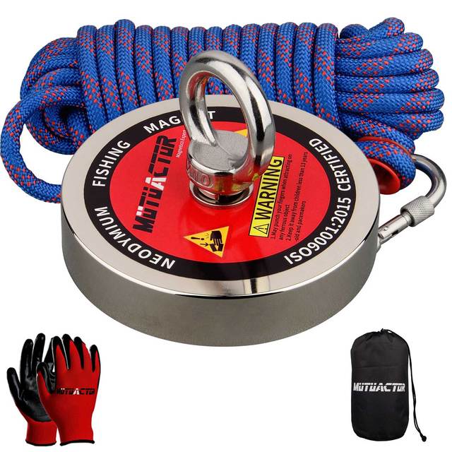 Heavy Duty Fishing Magnet & Rope