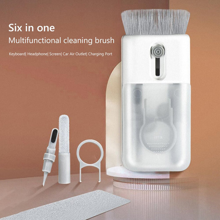 Multifunctional Cleaner Kit for Earbuds Cleaning Pen brush Bluetooth Earphones Case Cleaning Tools with Storage Box