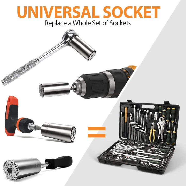 Universal Socket Wrench Set