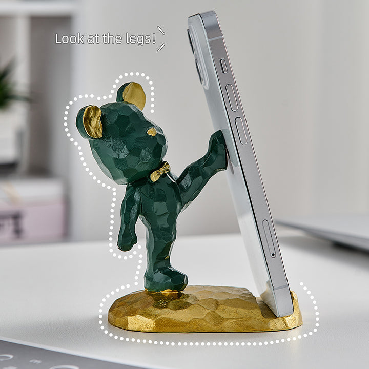 Figurine Phone Holder -Bear, Astronaut, Elephant & More