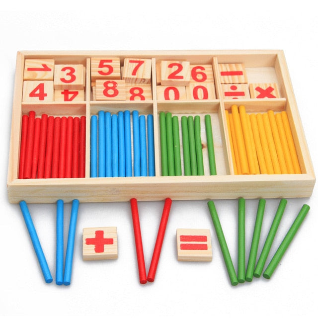 Wooden Montessori Math Board