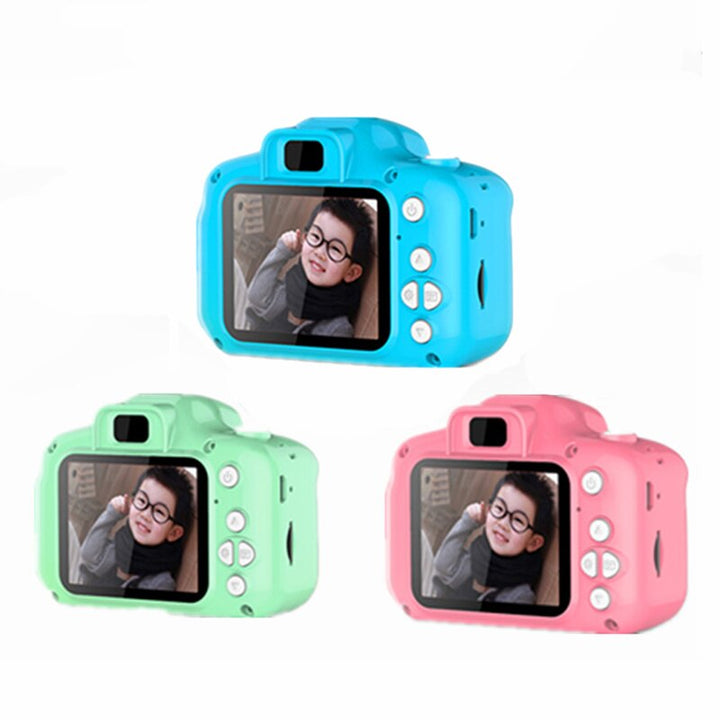 Mini Digital Camera Toys for Kids 2 Inch HD Screen Chargable Photography Props Cute Baby Child Birthday Gift Outdoor Game