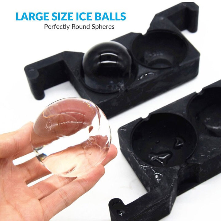 2 In 1 Crystal Clear Ice Ball Maker