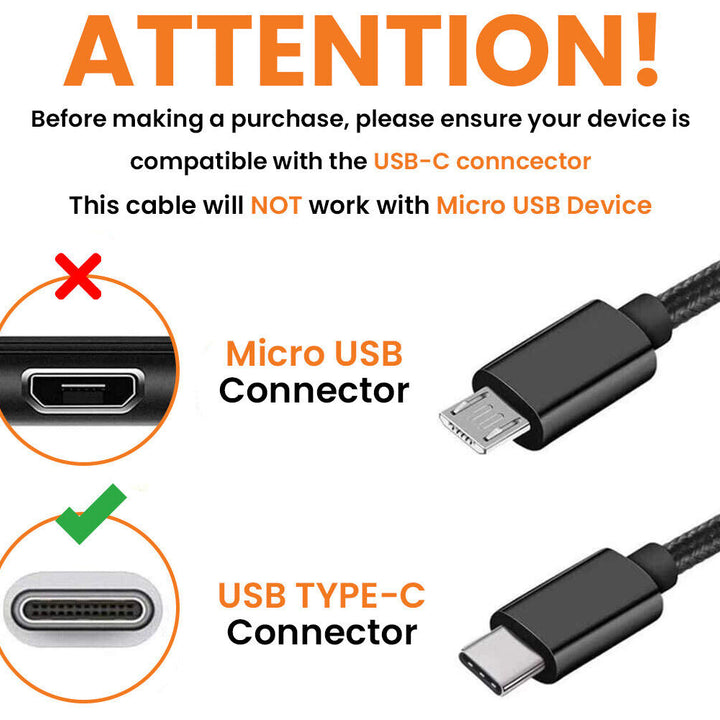 25w Type USB-C Wall Charger For Samsung