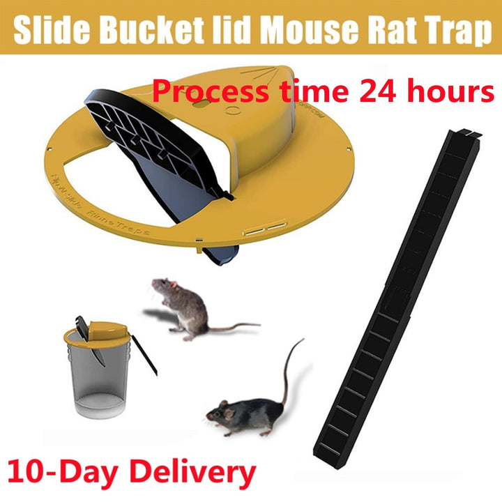 Bucket Lid Mouse Trap