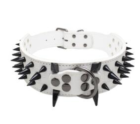 Spiked Studded Leather Pet Collars